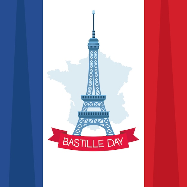 Carte du jour de la Bastille