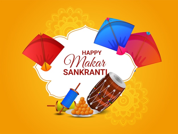 Carte Heureuse Makar Sankranti