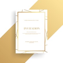 Invitations élégantes