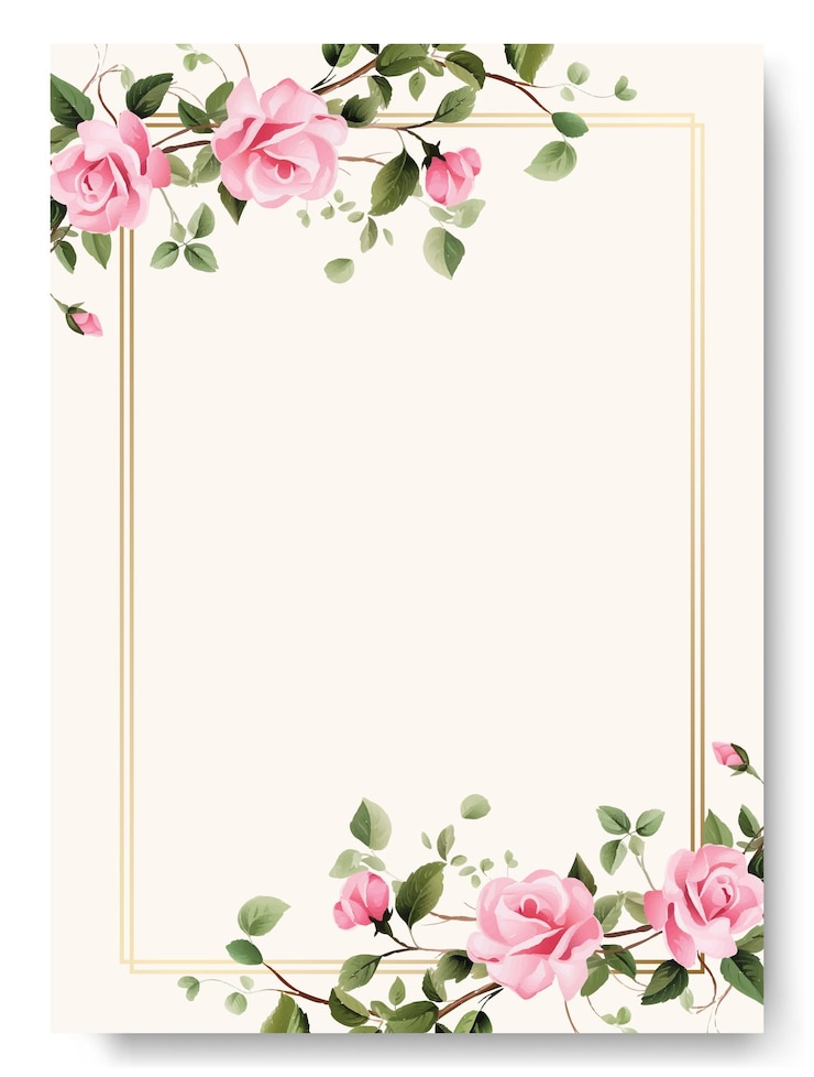 Vecteur carte d'invitation de mariage avec une bégonie bleue chaude et douce