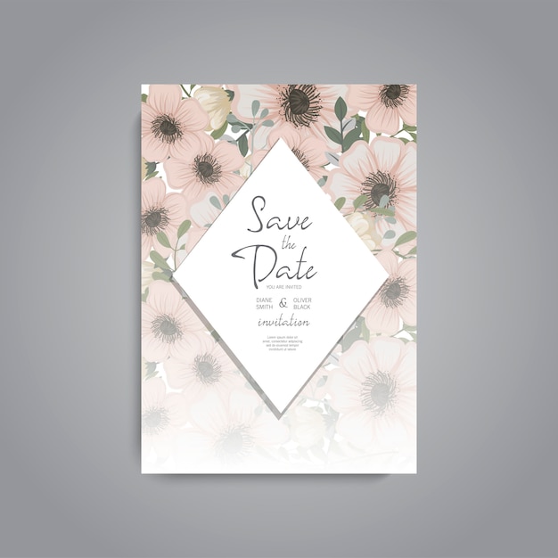 Carte D'invitation De Mariage