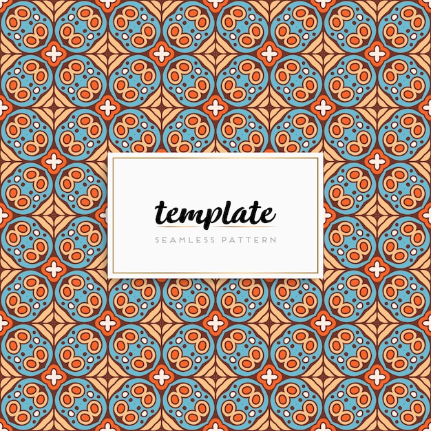 Carte Ou Invitation Avec Motif Mandala