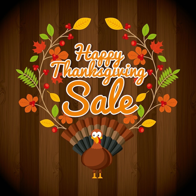 Carte De Joyeux Thanksgiving