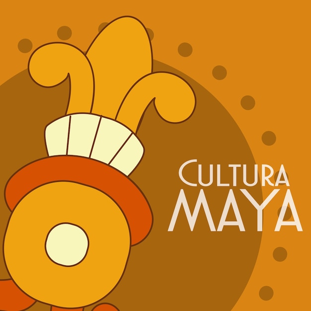 Carte Postale De Cultura Maya