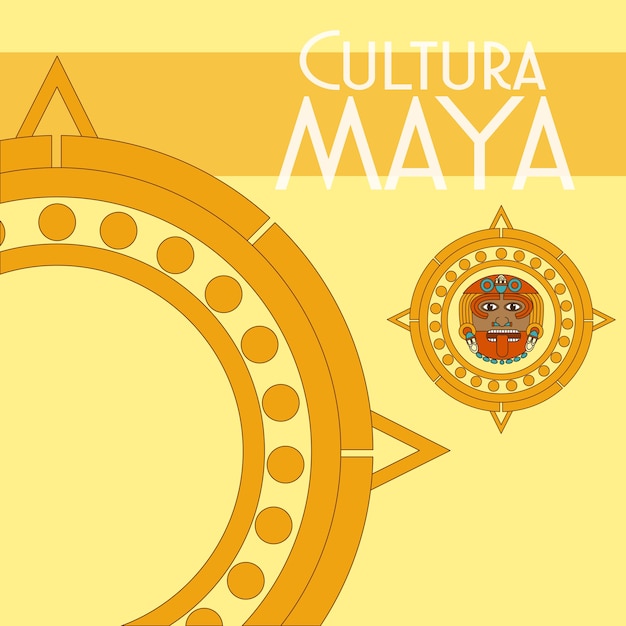 Carte Postale De Cultura Maya