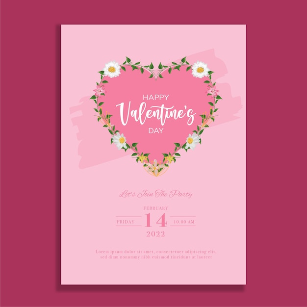 Carte Saint Valentin