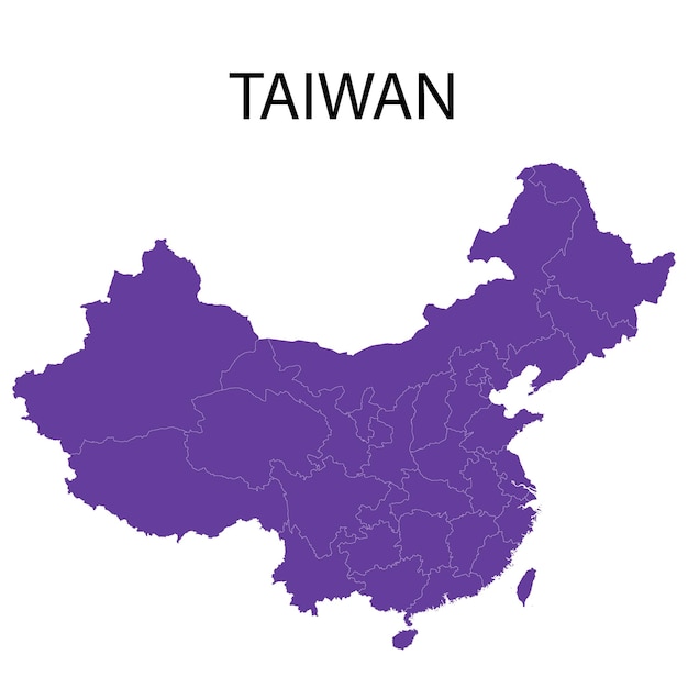 La Carte De Taïwan