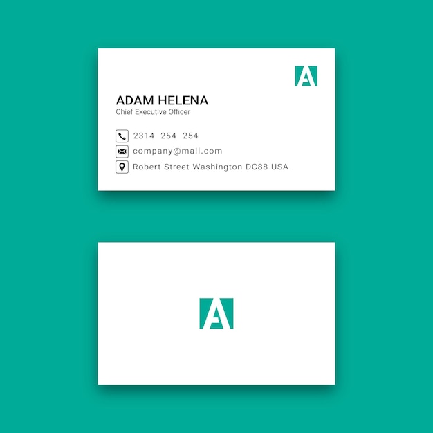 Carte de visite Mockup