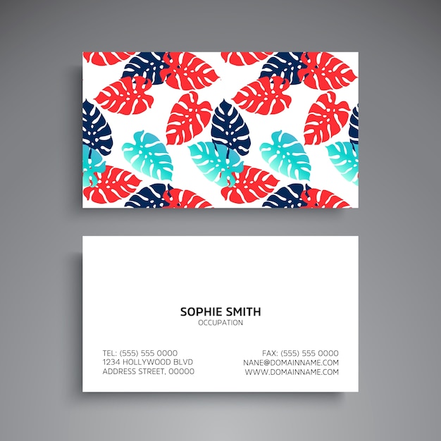 Vecteur carte de visite vintage decorative elements ornamental floral business cards oriental pattern vector illustration