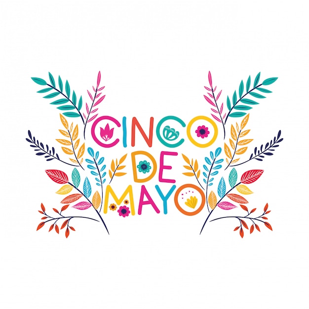 Carte de voeux de célébration de Cinco de Mayo