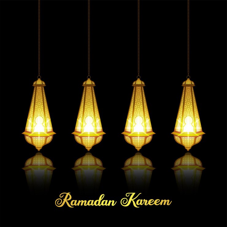 Carte de voeux du Ramadan pour la célébration du festival de la communauté musulmane
