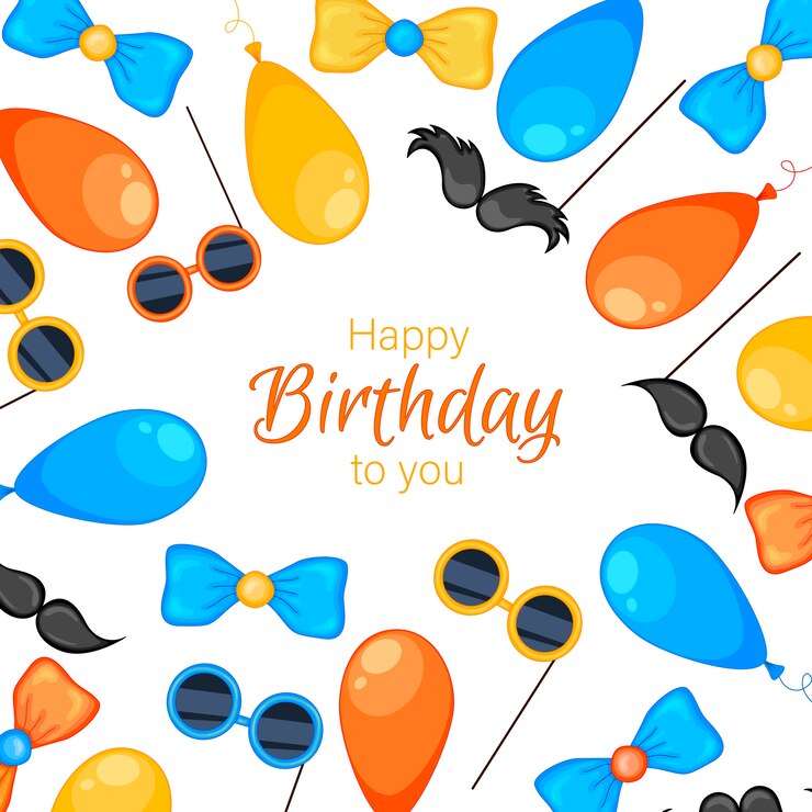 carte de voeux joyeux anniversaire