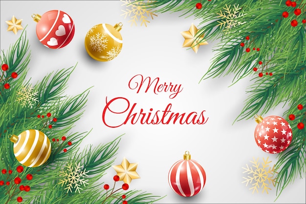 Carte de voeux joyeux Noël prête à imprimer