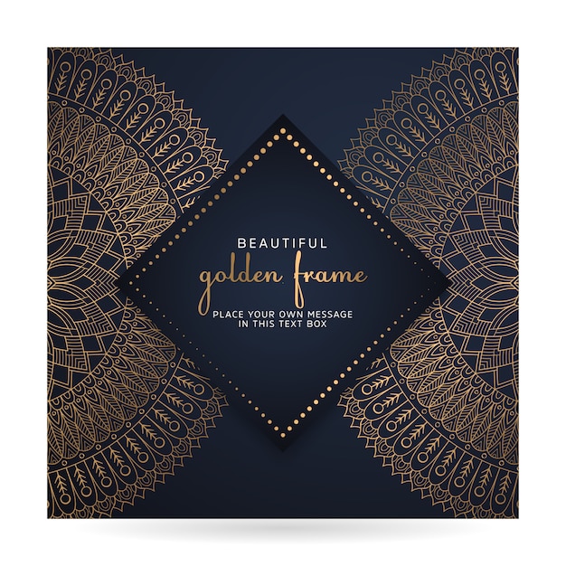 Cartes Ou Invitations Avec Motif Mandala