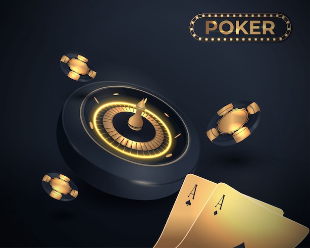 Cartes de poker et conception de roulette