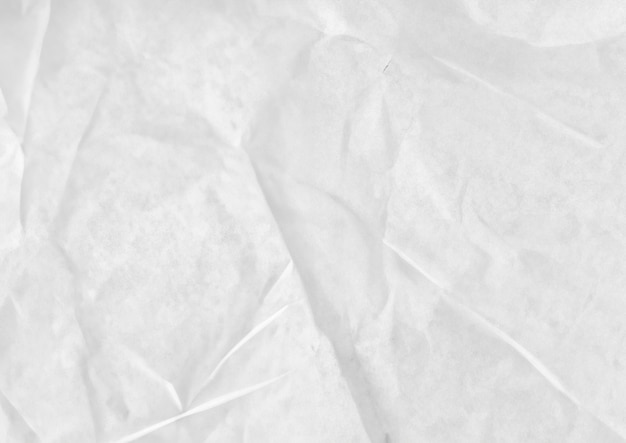 Carton blanc froissé