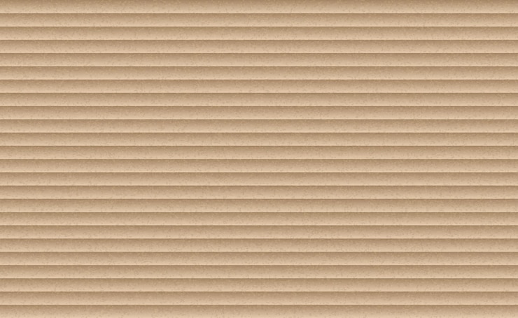 Vecteur carton brun avec motif rayé texture de boîte en papier recyclé feuille de papier arrière-plan abstrait
