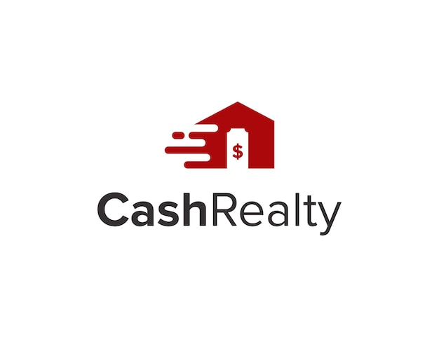 Cash And Realty Design De Logo Moderne Géométrique Simple Et épuré