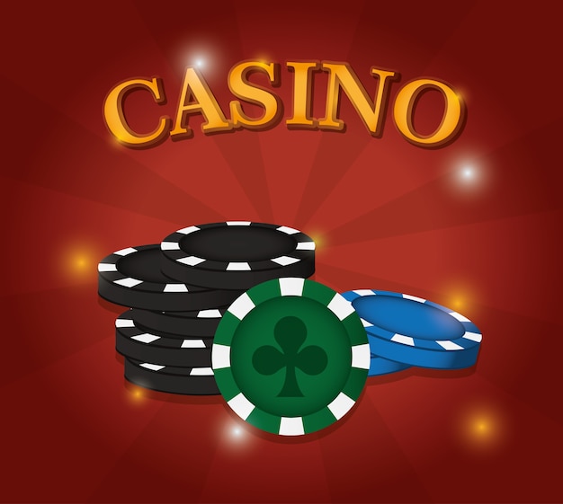 Casino Design De Jeux Vidéo Vector Illustration Design