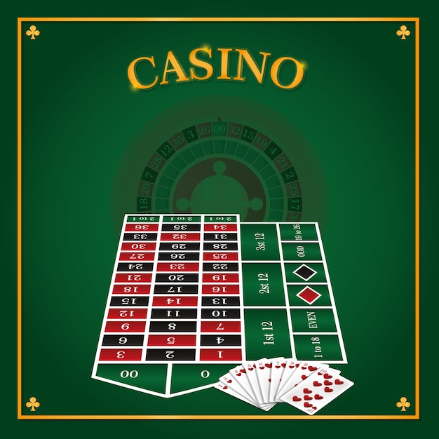 Casino Roulette Loisirs Concept De Jeu Vector Illustration Graphisme