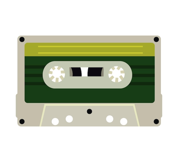 Vecteur cassette pour magnétophone