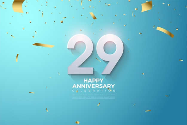 Célébration du 29e anniversaire.
