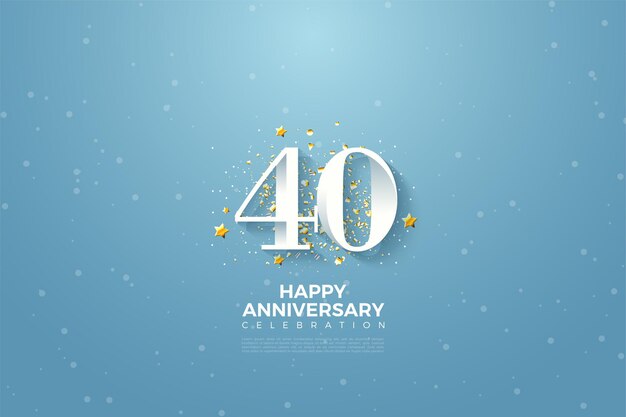 Célébration du 40e anniversaire.