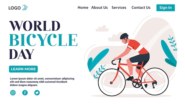 Célébration de la journée mondiale du vélo