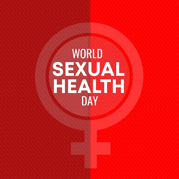 Vecteur célébration de la journée mondiale de la santé sexuelle vecteur gratuit