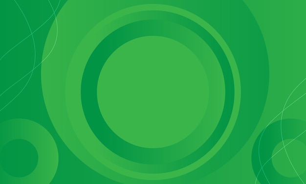 un cercle avec un fond vert qui dit cercle