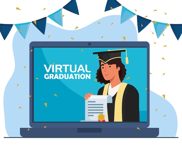 Cérémonie de remise des diplômes virtuelle