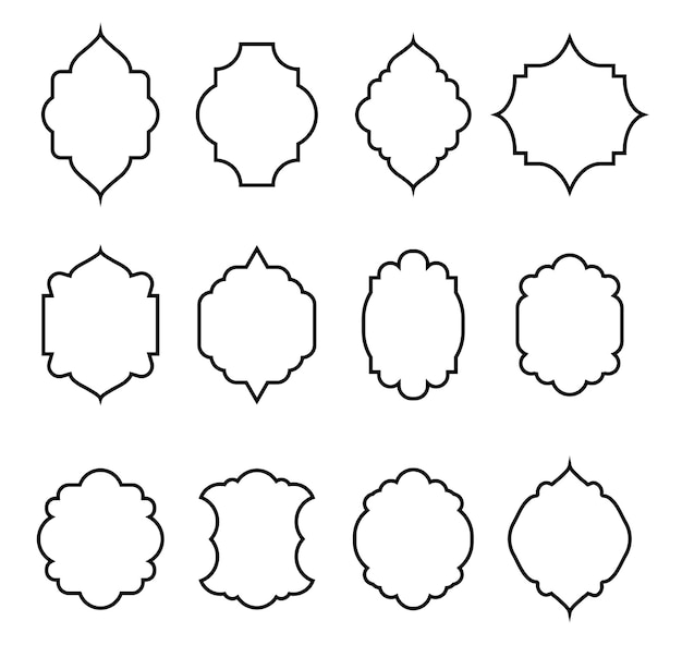 Certains graphiques essentiels sont des bordures de forme que nous utilisons dans la conception