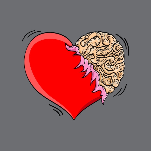 Cerveau Du Coeur Monstre