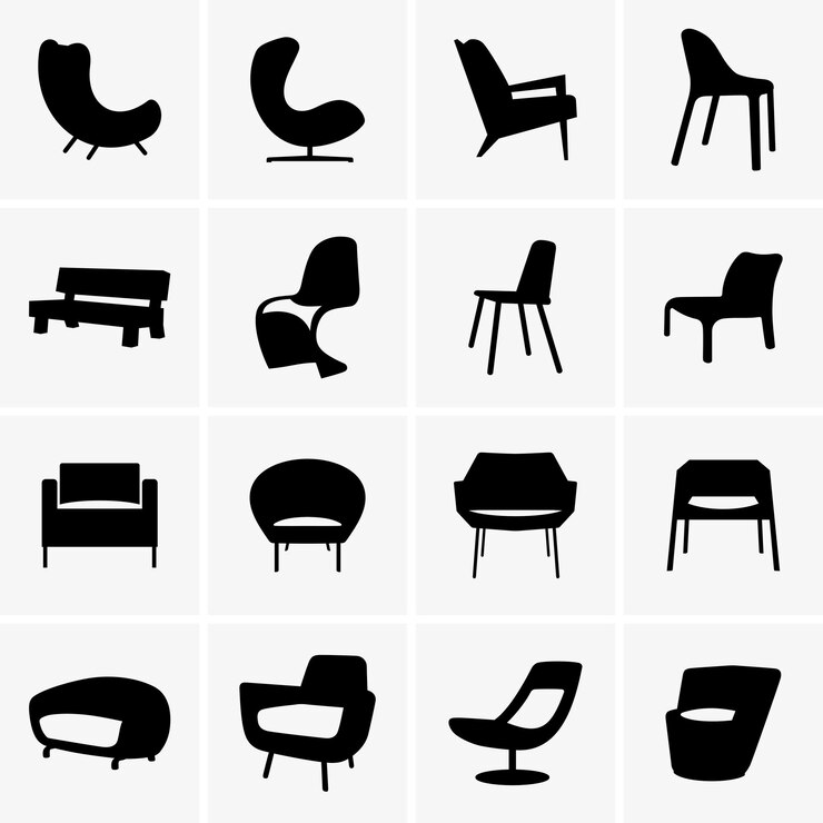 Vecteur chaises