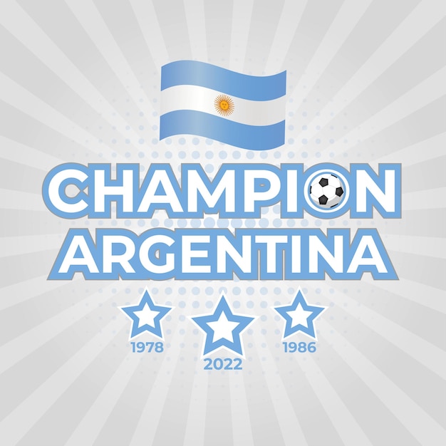 Champion d'Argentine 3 fois jusqu'en 2022