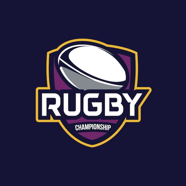 Championnat De Rugby, American Logo Sport
