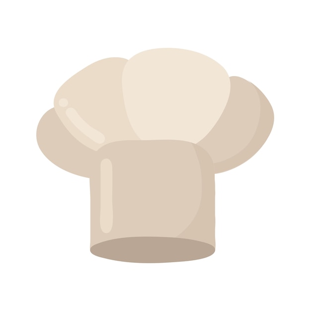 Chapeau De Chef Icône Clipart Avatar Logo Isolé Illustration Vectorielle