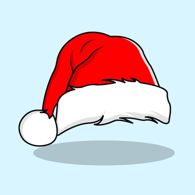Chapeau de dessin animé du Père Noël