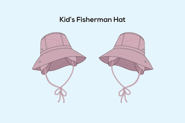 Chapeau De Pêcheur Pour Enfants