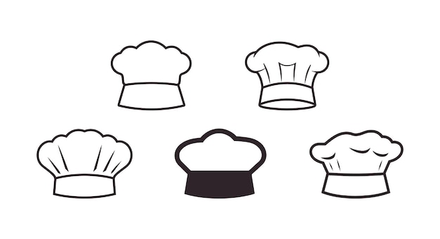 Les Chapeaux Vectoriels Du Meilleur Ami Du Chef Pour Vos Projets Gastronomiques