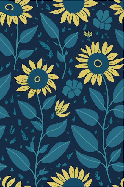 Le charme du jardin illustré Le motif du tournesol s'épanouit dans l'art