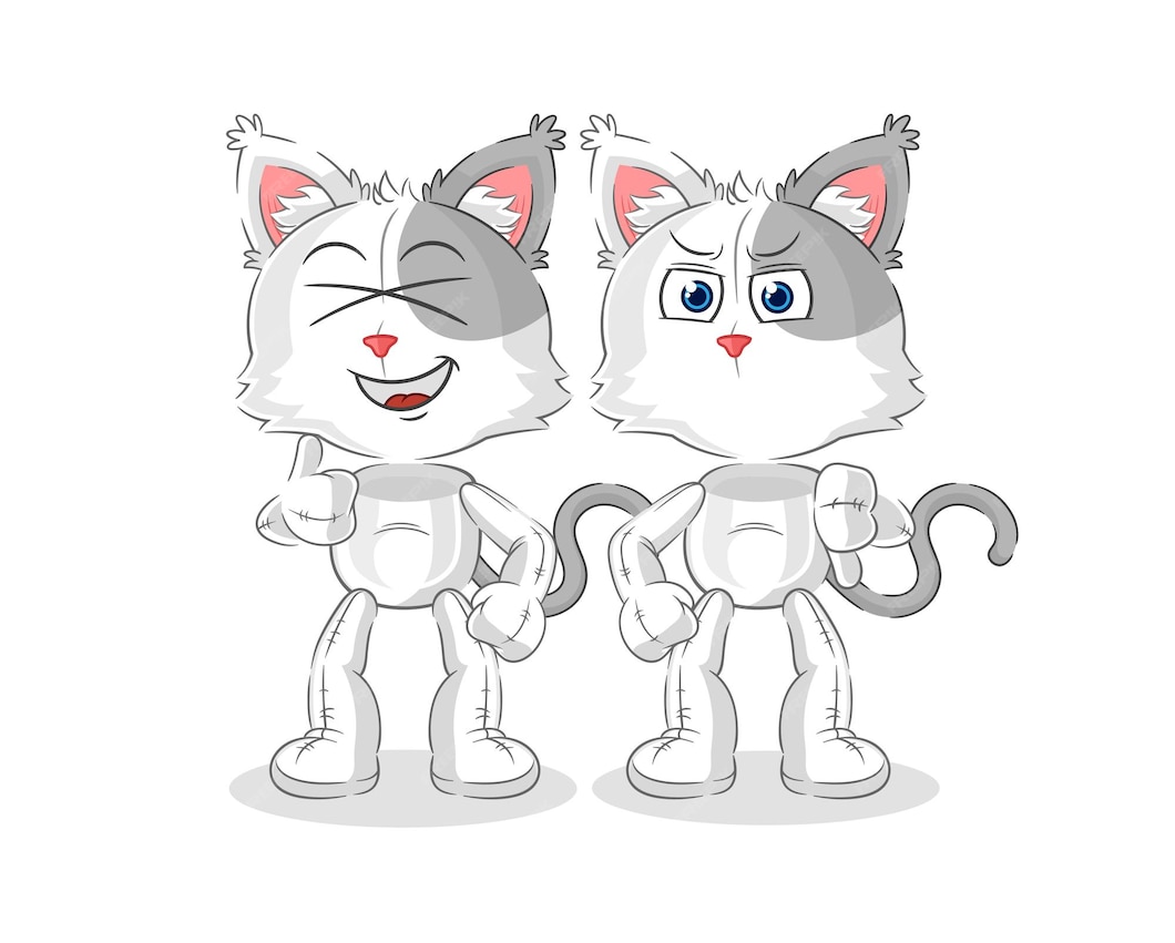 Chat Pouce En L