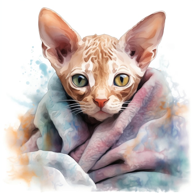 Chaton Chaton Devon Rex