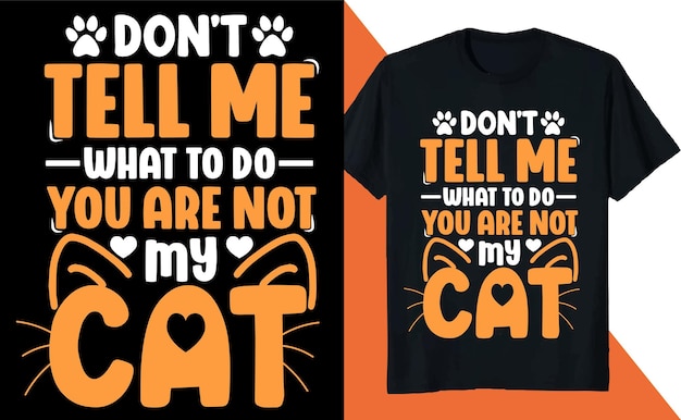 Les Chats Sont Mon Design De T-shirt Préféré