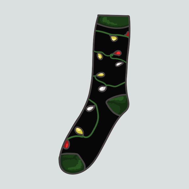 Chaussettes De Noël. Chaussettes à Motifs