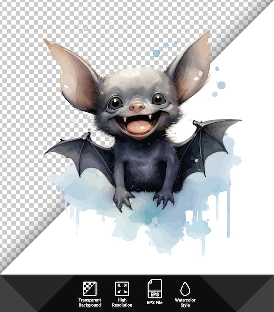 Vecteur chauve-souris d'illustration vectorielle