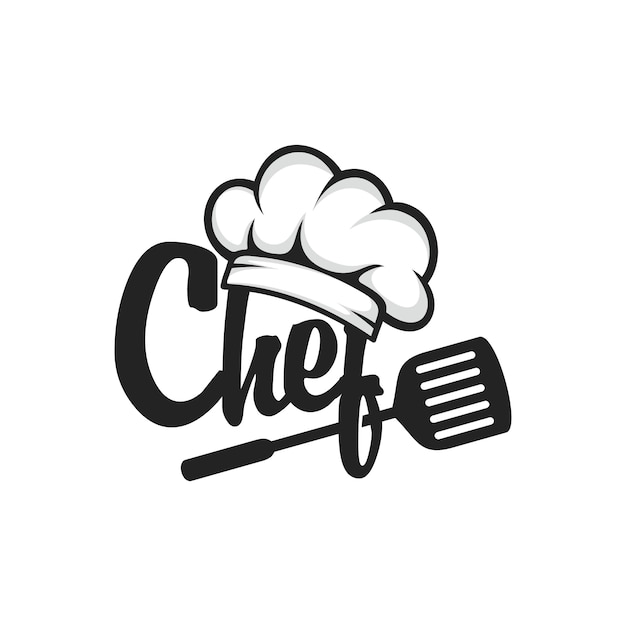 Vecteur chef logo vector