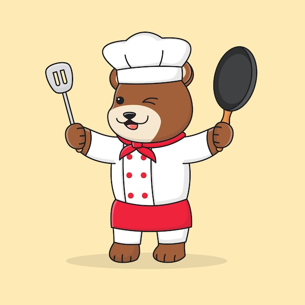 Chef ours mignon