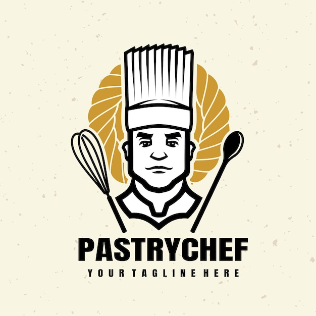 Chef Pâtissier Logo Vector Prime