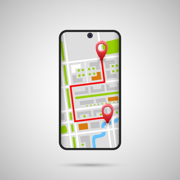 Chemin dans le téléphone